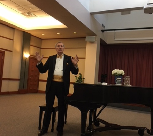 In Concert Discussing the Music