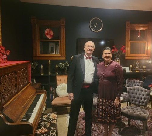 John and Global Justice Founder Sosamma